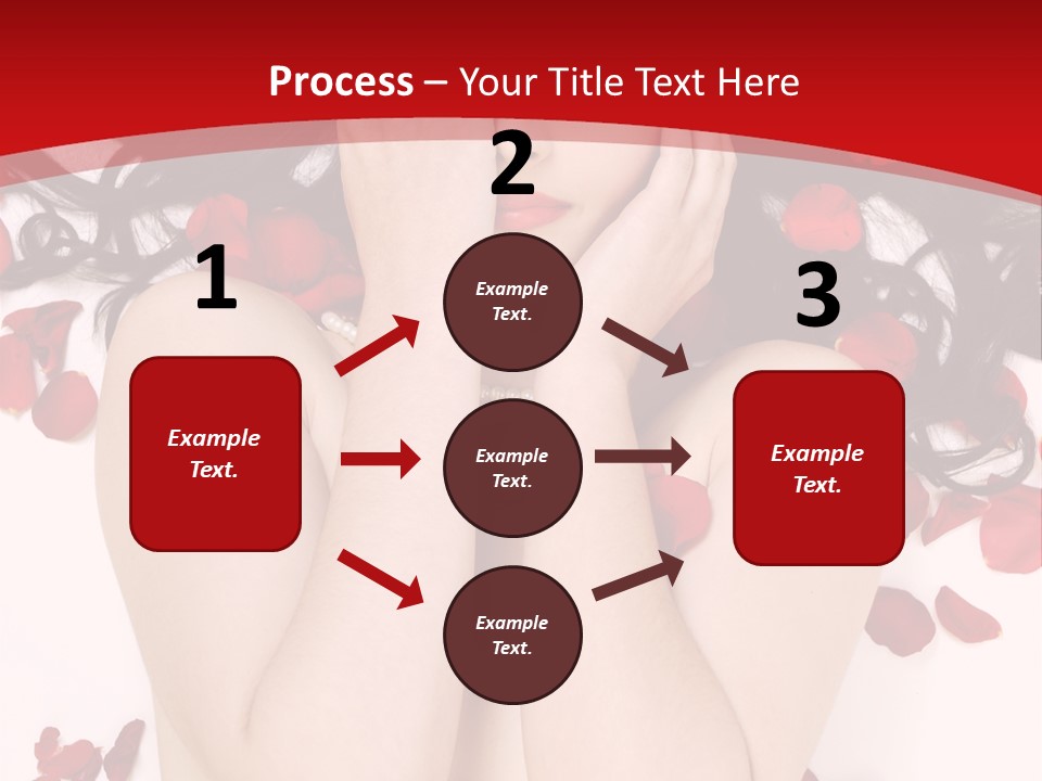 Raven Haired Beauty PowerPoint Template