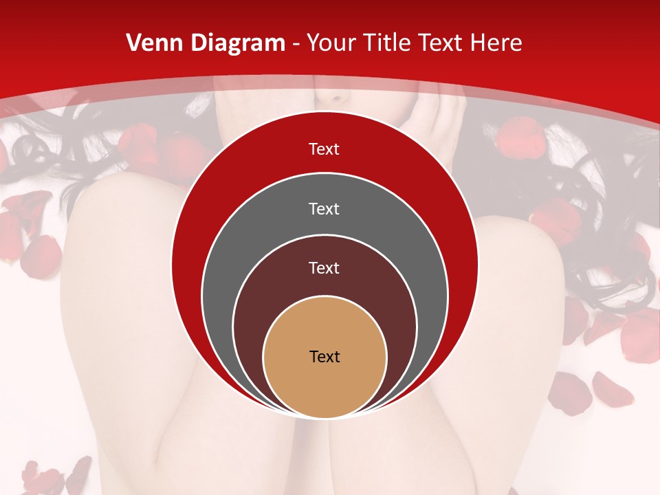 Raven Haired Beauty PowerPoint Template