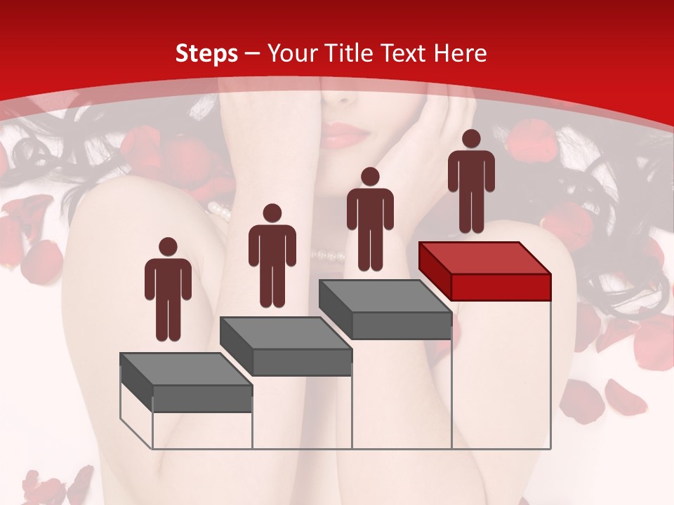 Raven Haired Beauty PowerPoint Template