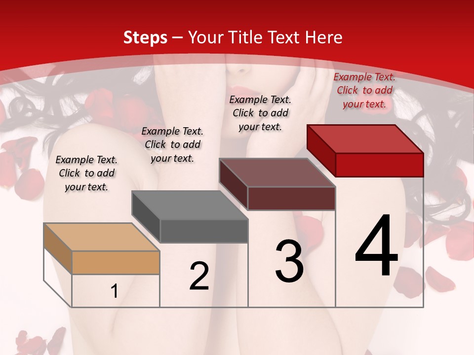 Raven Haired Beauty PowerPoint Template