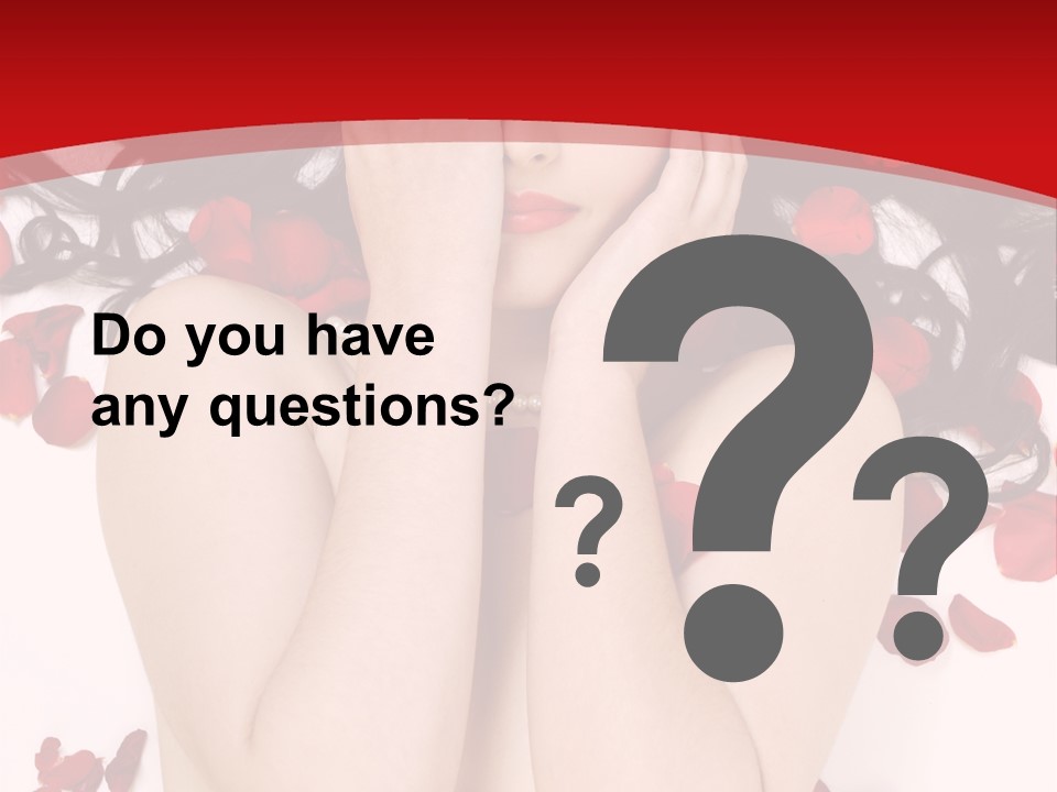 Raven Haired Beauty PowerPoint Template