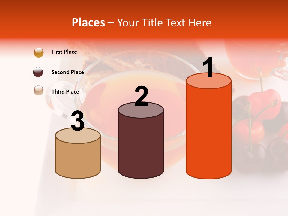 Fruit Refreshment Strip PowerPoint Template