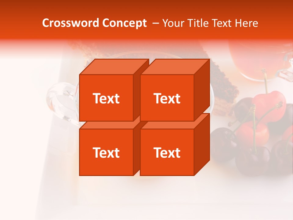 Fruit Refreshment Strip PowerPoint Template