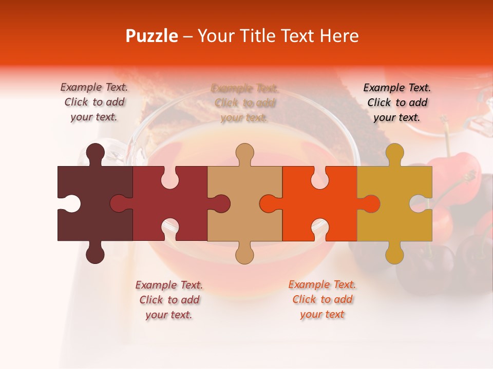 Fruit Refreshment Strip PowerPoint Template