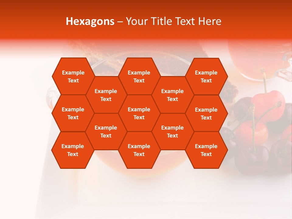 Fruit Refreshment Strip PowerPoint Template