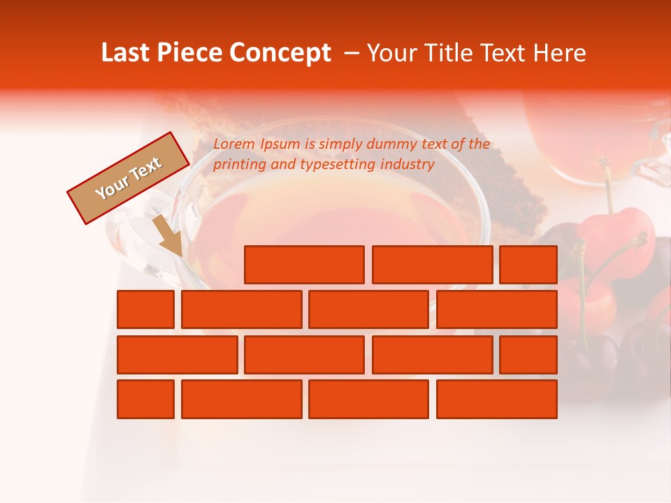 Fruit Refreshment Strip PowerPoint Template