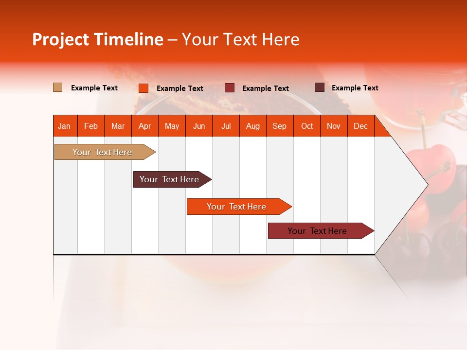 Fruit Refreshment Strip PowerPoint Template