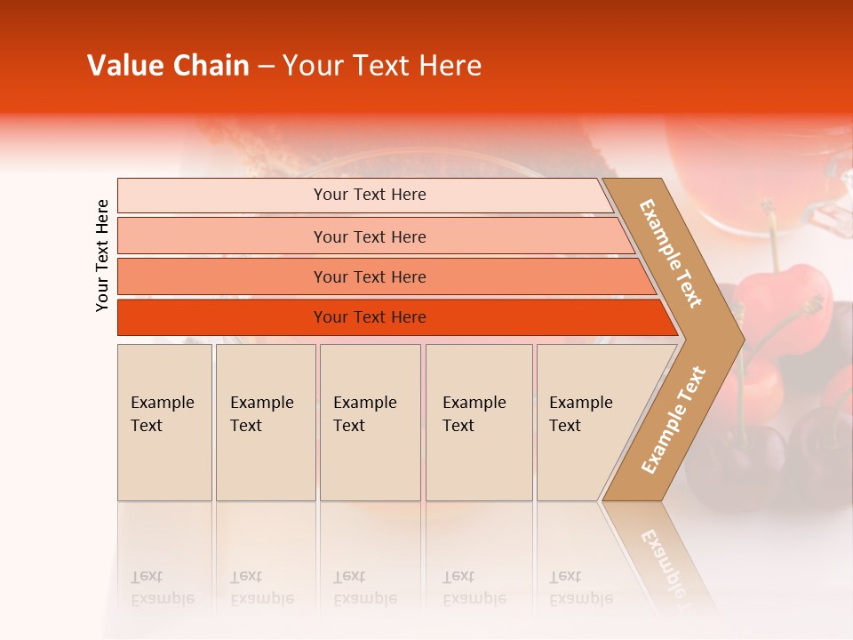 Fruit Refreshment Strip PowerPoint Template
