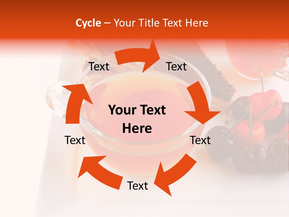 Fruit Refreshment Strip PowerPoint Template