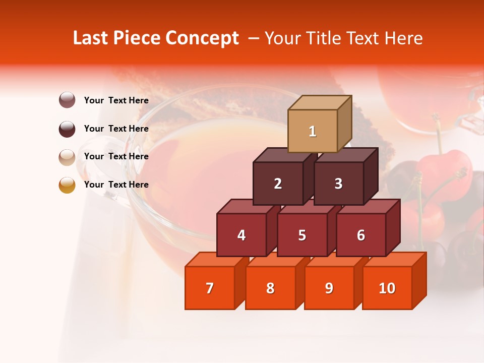 Fruit Refreshment Strip PowerPoint Template
