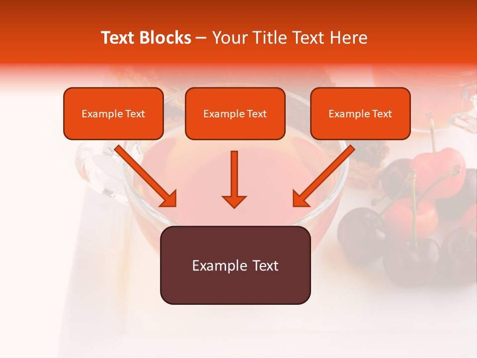 Fruit Refreshment Strip PowerPoint Template
