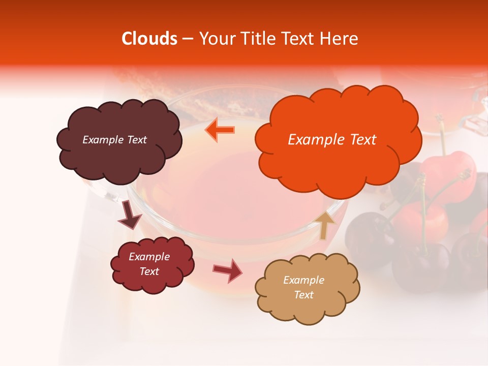 Fruit Refreshment Strip PowerPoint Template