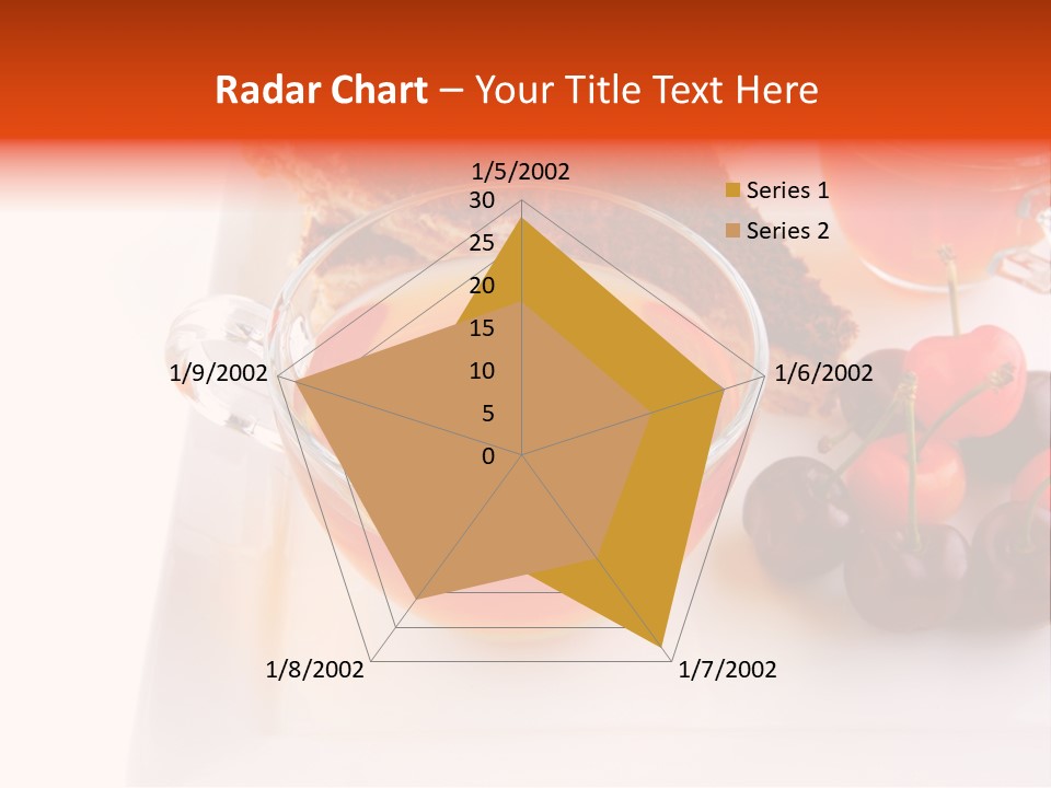 Fruit Refreshment Strip PowerPoint Template