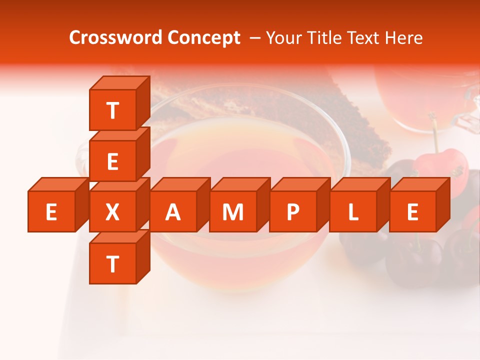 Fruit Refreshment Strip PowerPoint Template