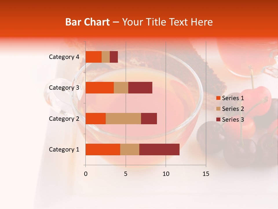 Fruit Refreshment Strip PowerPoint Template