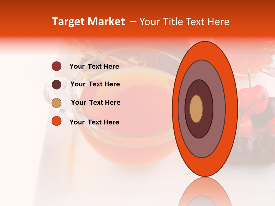 Fruit Refreshment Strip PowerPoint Template