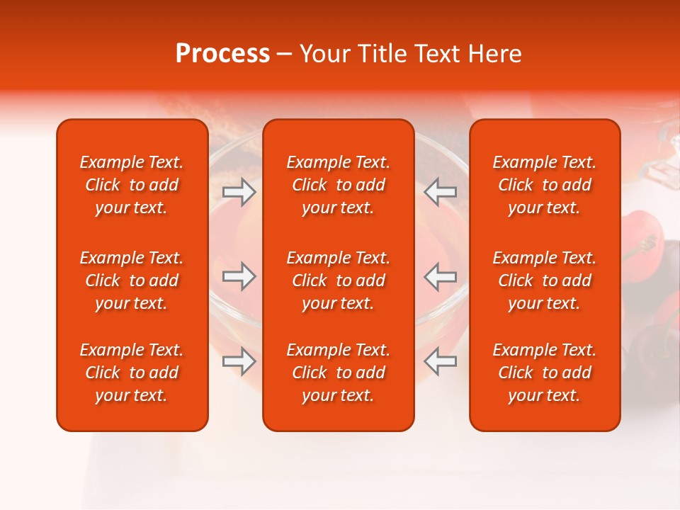Fruit Refreshment Strip PowerPoint Template