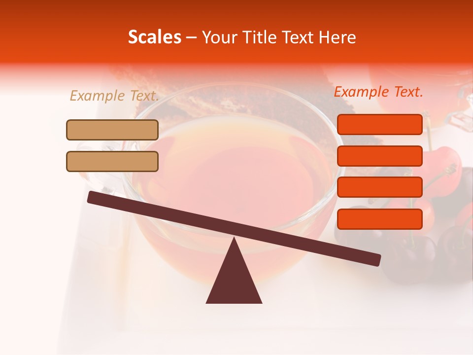 Fruit Refreshment Strip PowerPoint Template