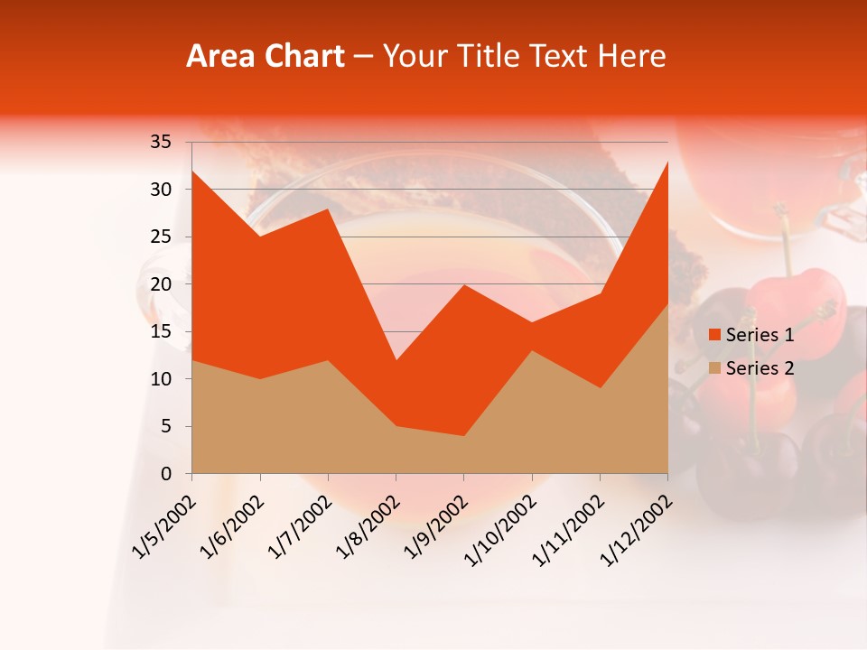 Fruit Refreshment Strip PowerPoint Template