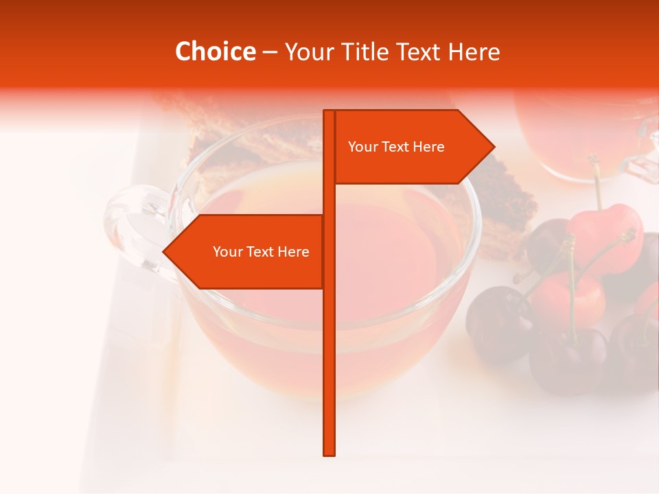 Fruit Refreshment Strip PowerPoint Template