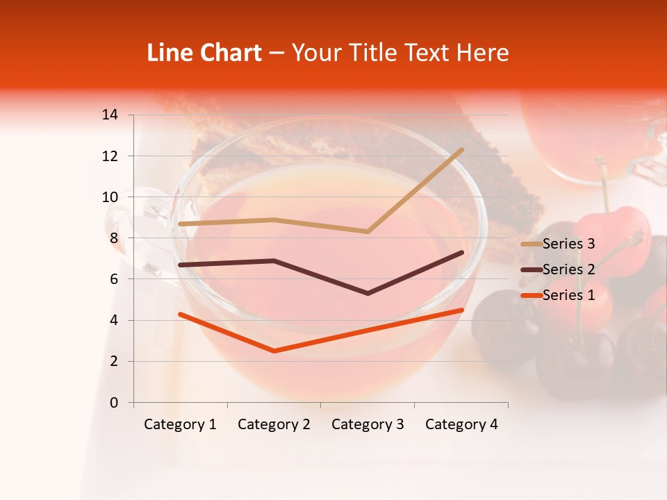 Fruit Refreshment Strip PowerPoint Template