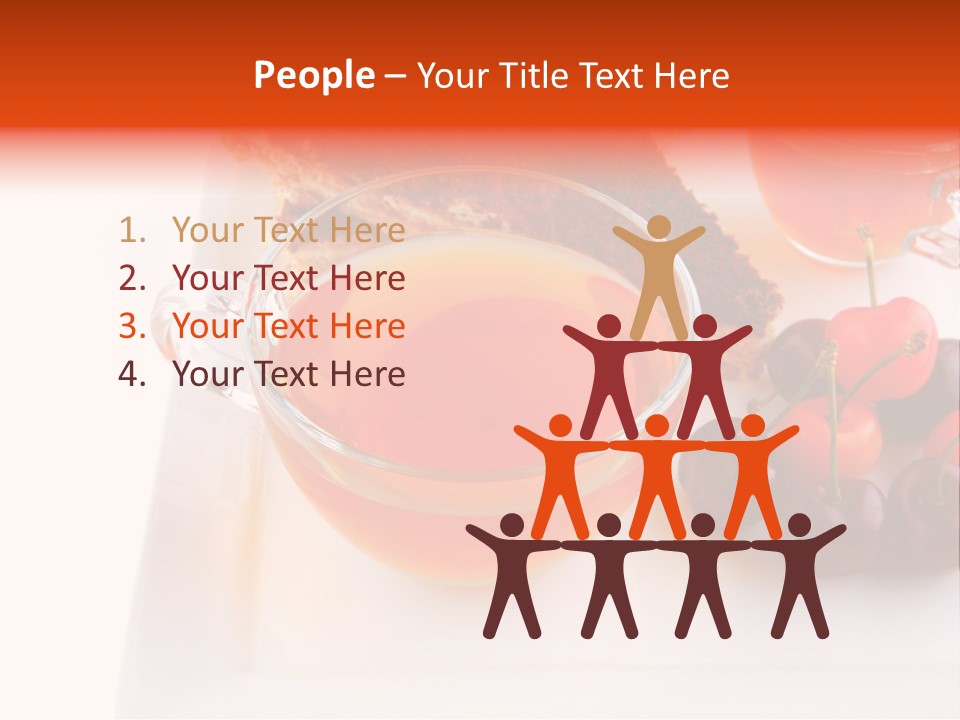 Fruit Refreshment Strip PowerPoint Template