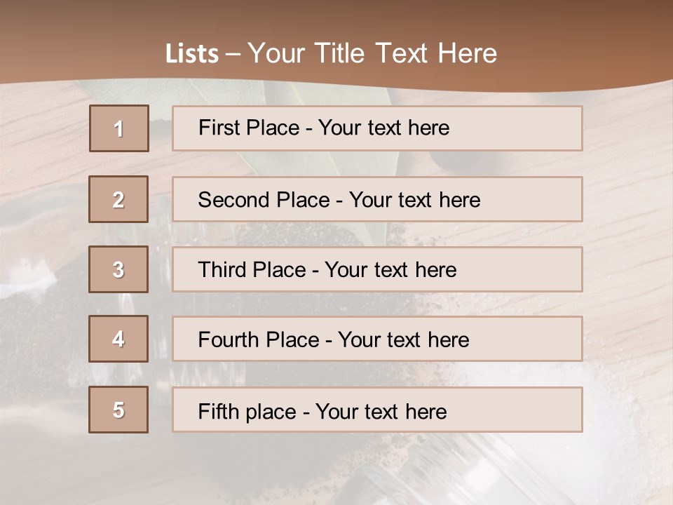 Closeup Fresh Macro PowerPoint Template