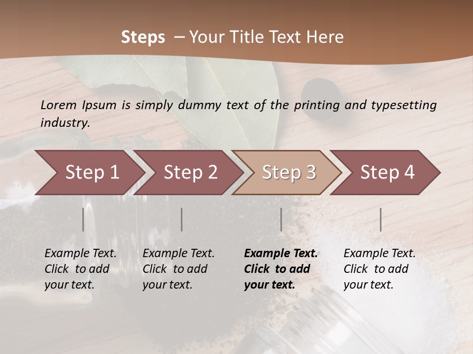 Closeup Fresh Macro PowerPoint Template