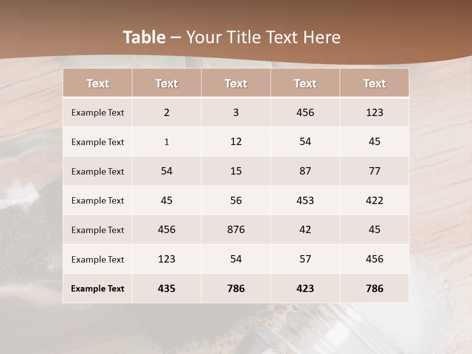 Closeup Fresh Macro PowerPoint Template