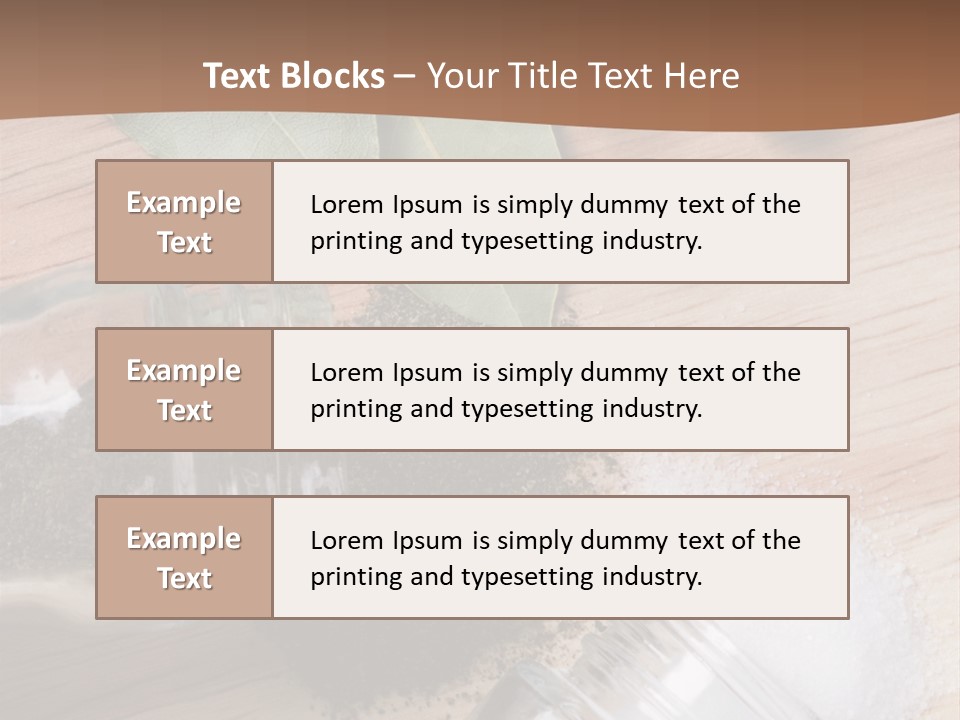 Closeup Fresh Macro PowerPoint Template
