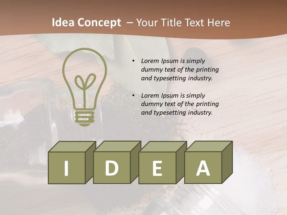 Closeup Fresh Macro PowerPoint Template