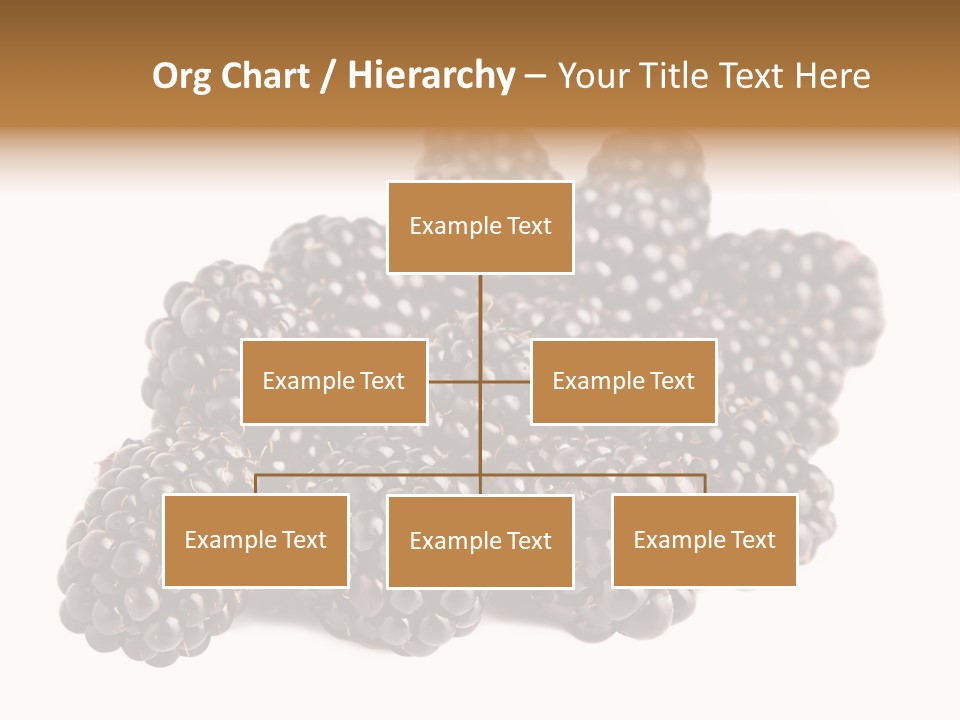 Closeup Dessert Isolated PowerPoint Template