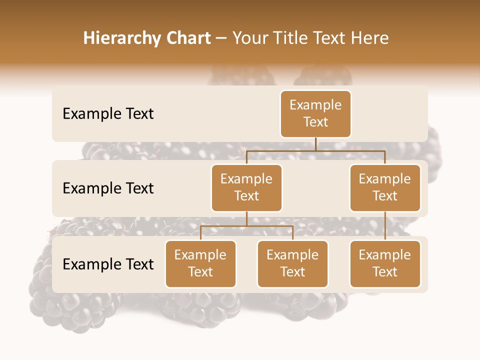 Closeup Dessert Isolated PowerPoint Template
