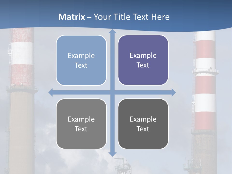 Hazard Company Electricity PowerPoint Template