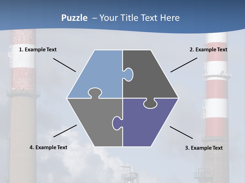 Hazard Company Electricity PowerPoint Template