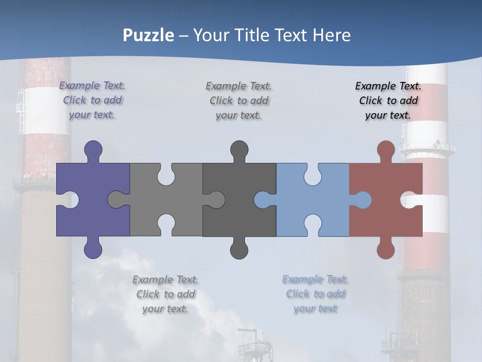 Hazard Company Electricity PowerPoint Template