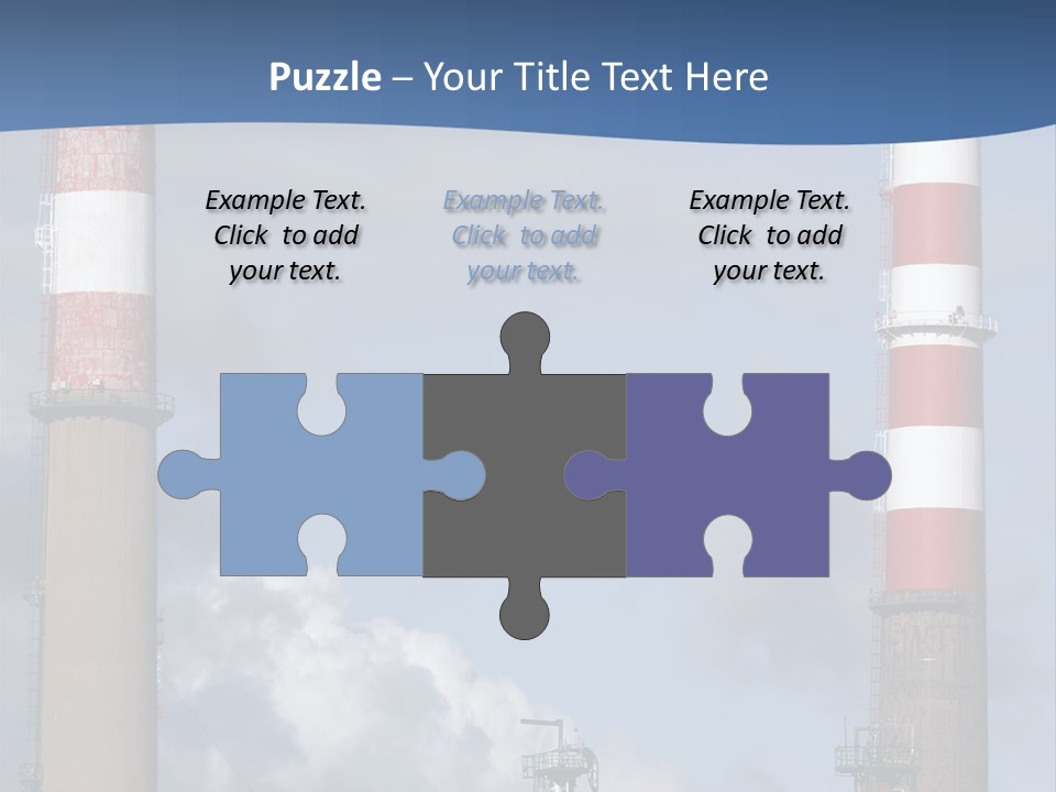 Hazard Company Electricity PowerPoint Template