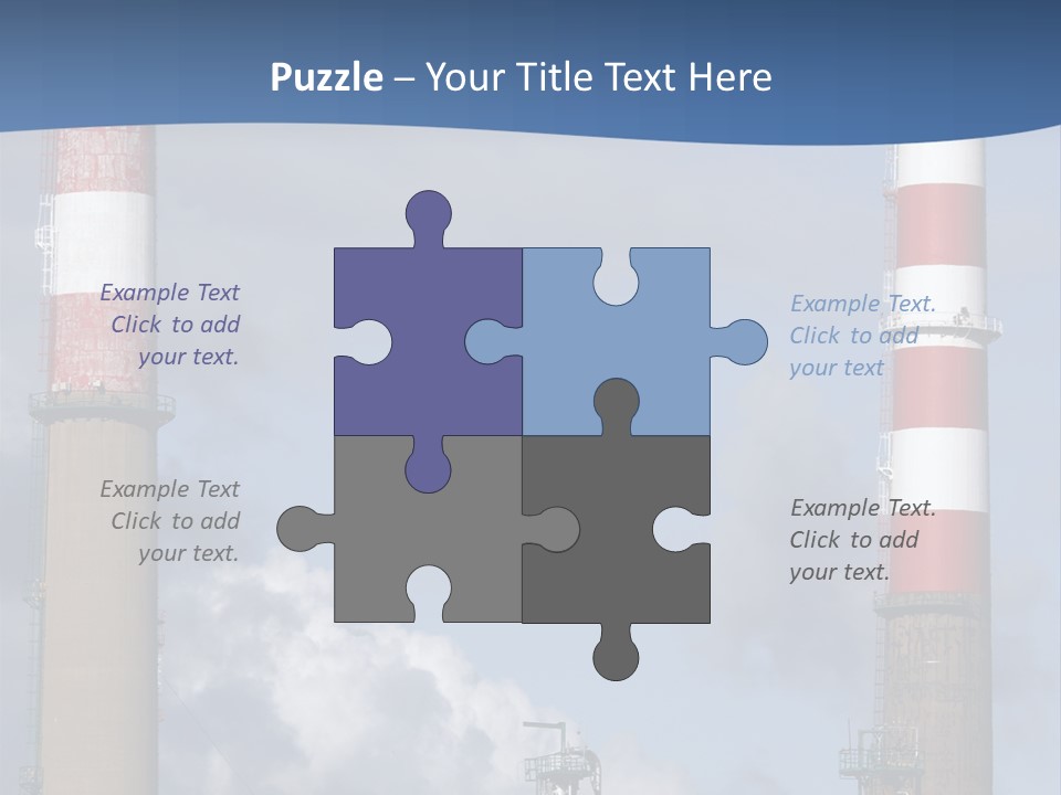 Hazard Company Electricity PowerPoint Template