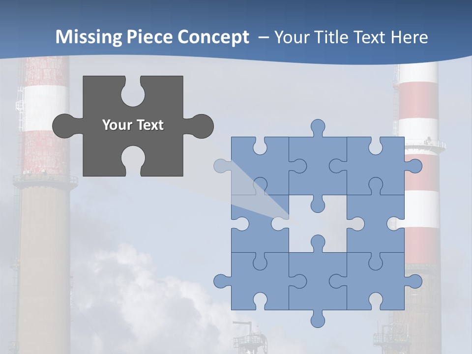 Hazard Company Electricity PowerPoint Template