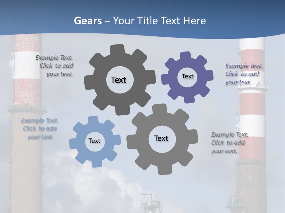 Hazard Company Electricity PowerPoint Template