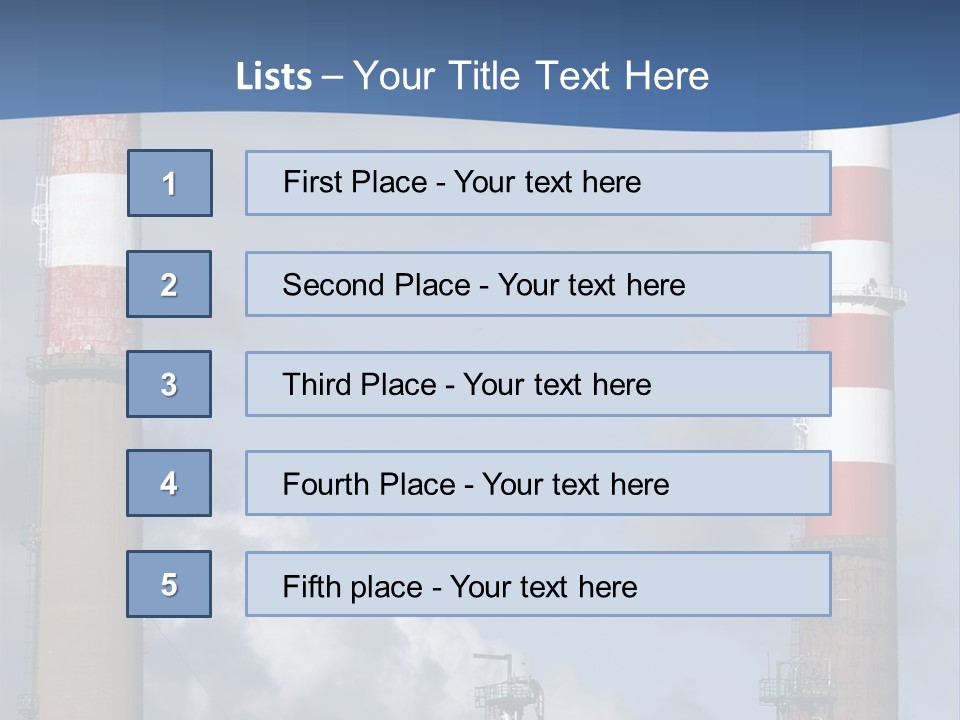 Hazard Company Electricity PowerPoint Template