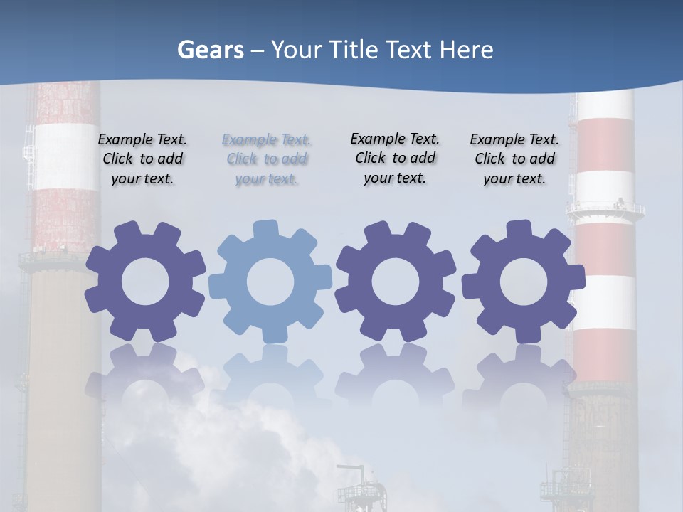 Hazard Company Electricity PowerPoint Template