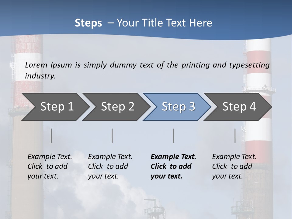Hazard Company Electricity PowerPoint Template