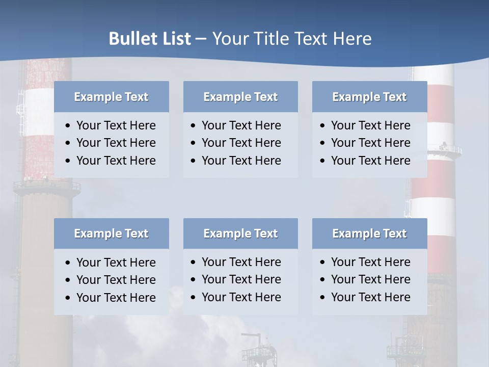 Hazard Company Electricity PowerPoint Template
