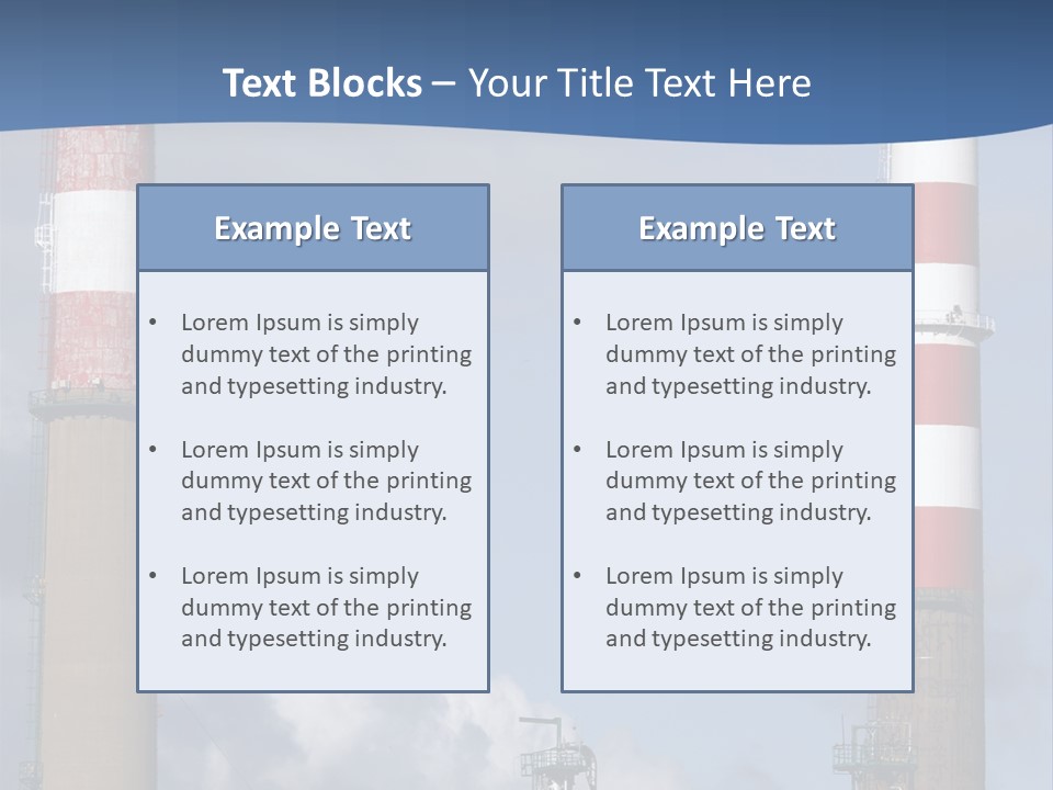 Hazard Company Electricity PowerPoint Template