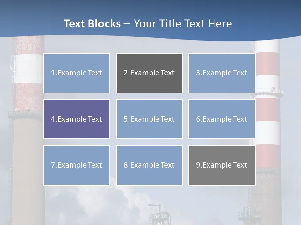 Hazard Company Electricity PowerPoint Template