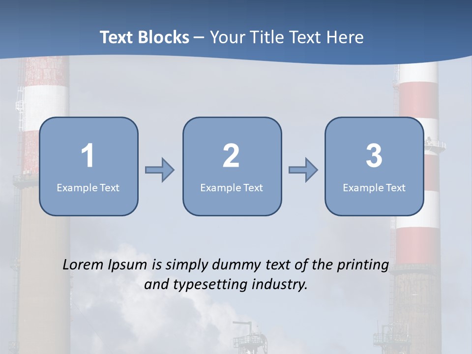 Hazard Company Electricity PowerPoint Template