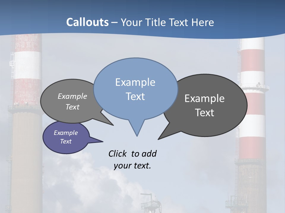 Hazard Company Electricity PowerPoint Template