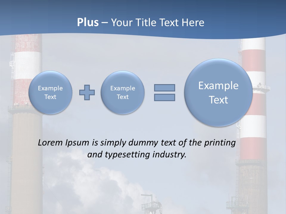 Hazard Company Electricity PowerPoint Template