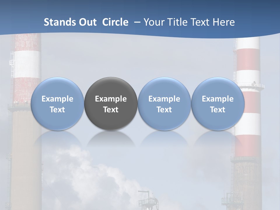 Hazard Company Electricity PowerPoint Template